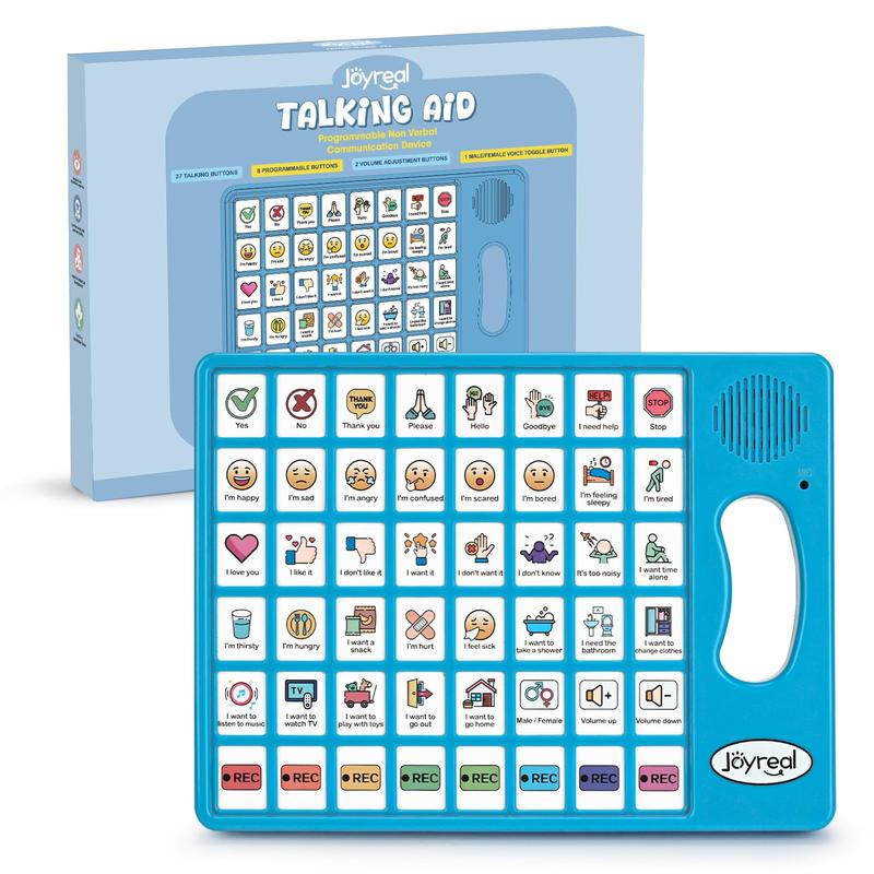AAC Device for Autism,Non Verbal Communication Tools for Speech Therapy & Stroke Rehab