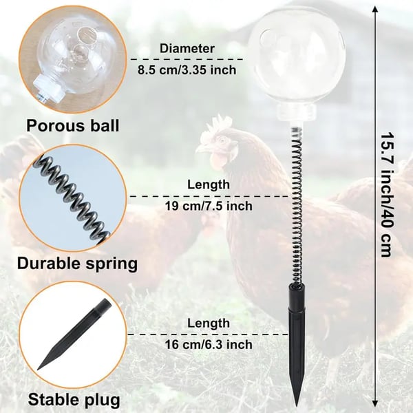 Chicken Swing Feeder, Chick Slow Feeder Toy