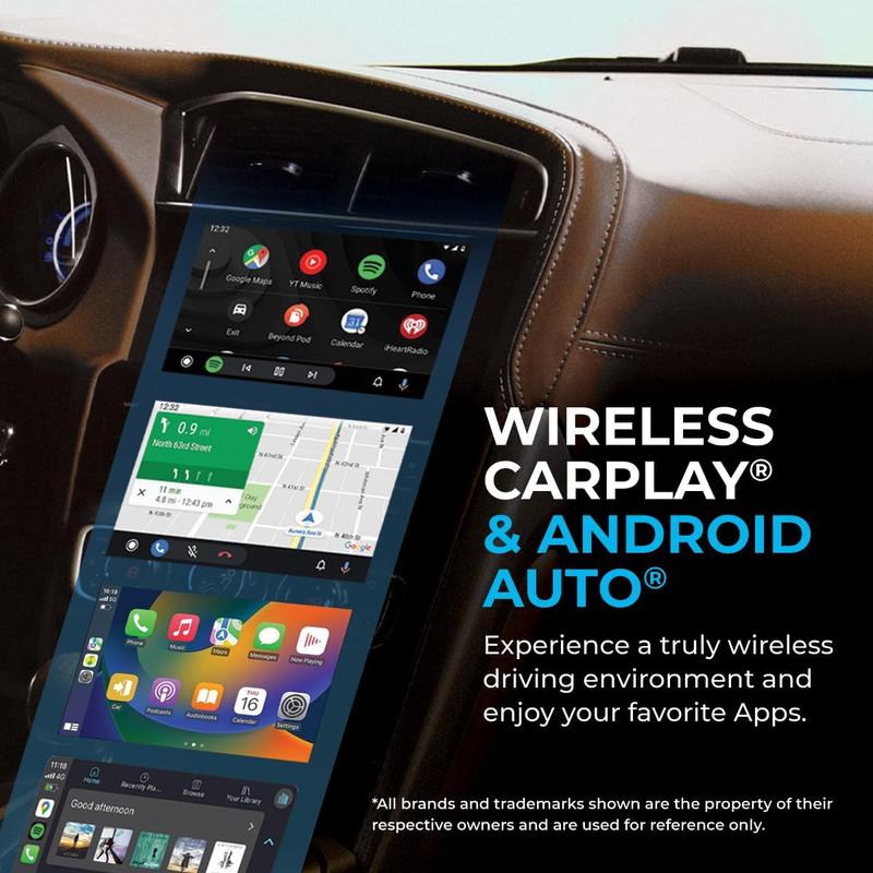 2026 Wireless CarPlay Adapter 8PRO by AUTOSKY – Convert Wired to Wireless, Plug & Play, Fast & Stable Connection, Apple & Android Auto Compatible
