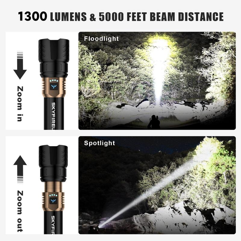 SKYFIRE LED Flashlight High Lumens