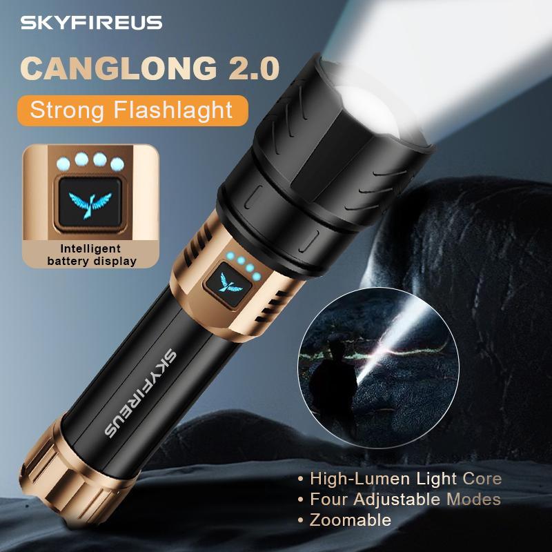 SKYFIRE LED Flashlight High Lumens