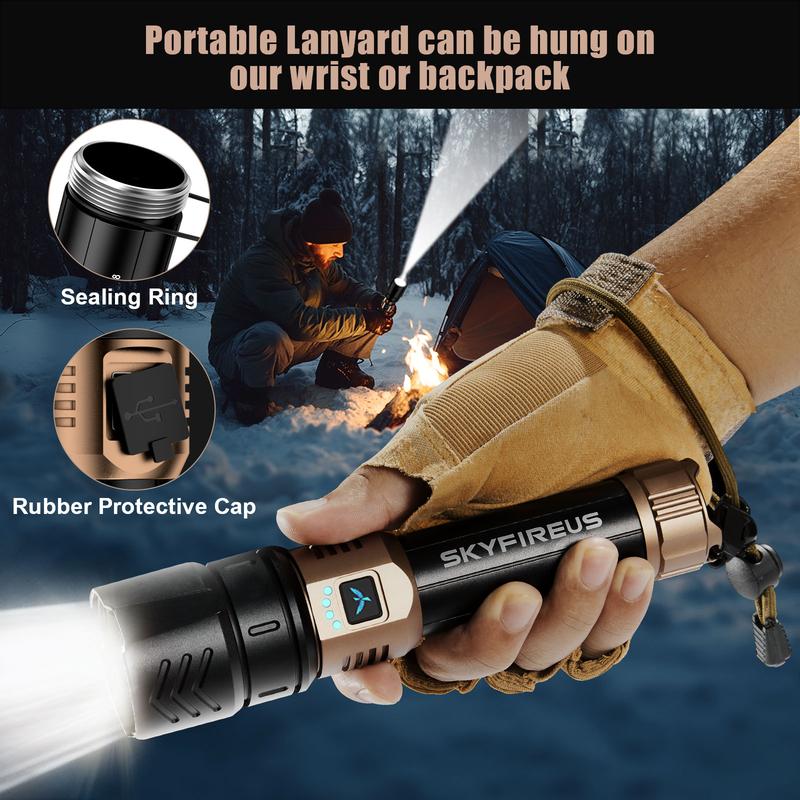 SKYFIRE LED Flashlight High Lumens