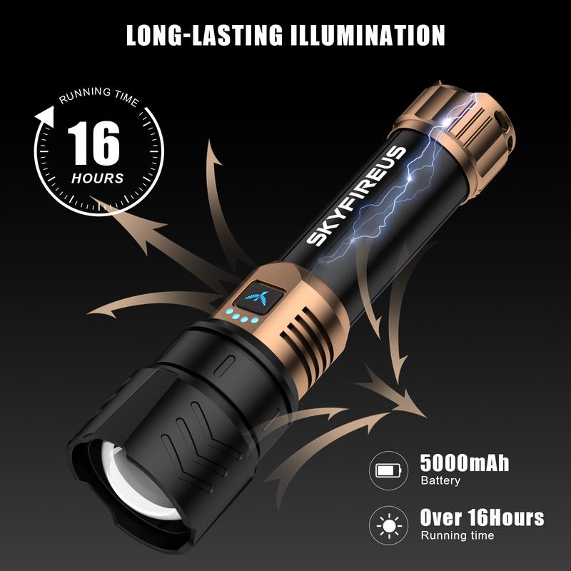 SKYFIRE LED Flashlight High Lumens