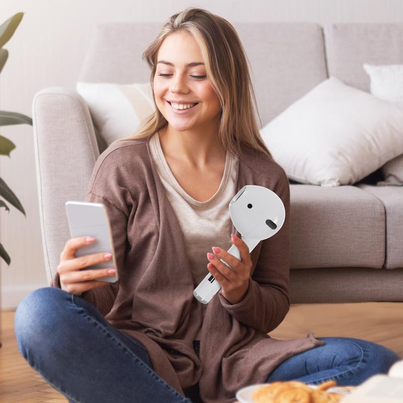 Giant Earphone Speaker,Built-in FM Radio,Microphone with USB& TF Card Slot,Wireless Bluetooth Large Size Speaker,Home,Outdoor,Party