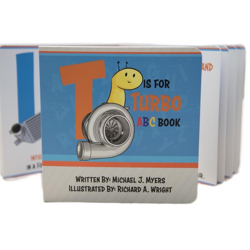 T is for Turbo ABC Book - Teach the Alphabet with CarParts!