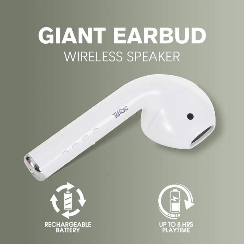 Giant Earphone Speaker,Built-in FM Radio,Microphone with USB& TF Card Slot,Wireless Bluetooth Large Size Speaker,Home,Outdoor,Party