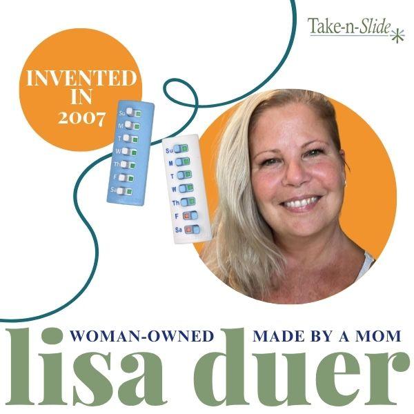 2 Count Pack Reusable Take-n-Slide Med Tracker and Reminder