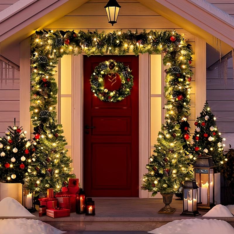 Hoodink 900LED 295FT Christmas light string, fairy light 8 modes and timer with remote control, home garden yard Christmas wedding decoration