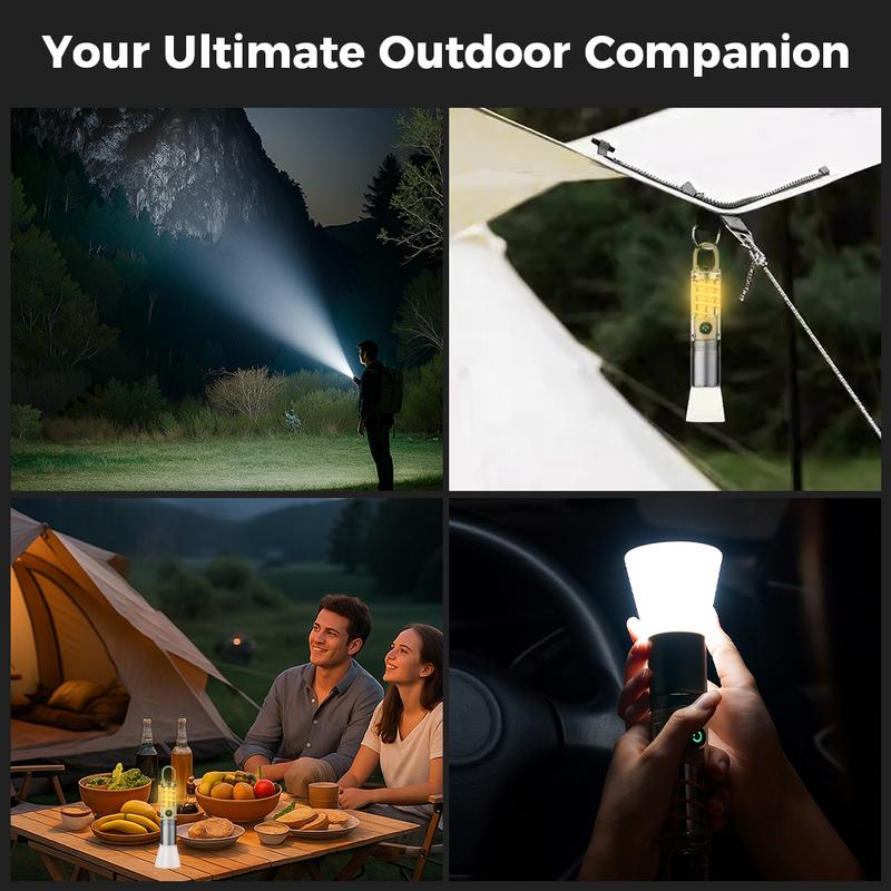 Camping Flashlight Camping Lantern – Super Bright, Long Range Flashlight for Camping, Hiking, Emergencies, Outdoor Adventures, Home & Daily Use