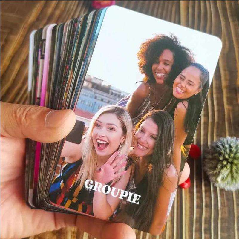 What's the Tea Oracle Cards Deck, 1 Set Divination Cards for Beginners, Party Tarot Cards Fortune Telling Game