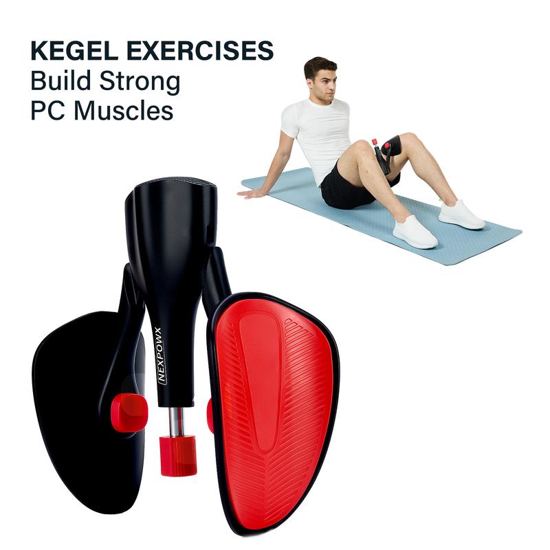 Nexpowx Kegel Exercise Equipment, Pelvic Floor Trainer, Thigh Trainer, Leg Exercise Equipment, Home Fitness Equipment, Suitable for Men and Women, Gift for Him & Her