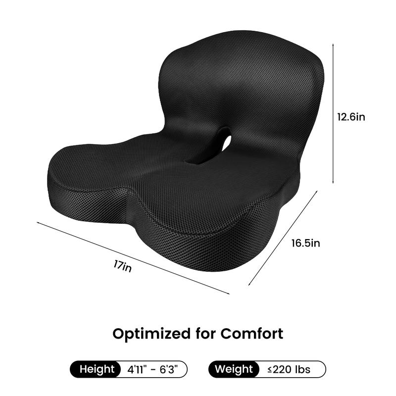 Non-Slip Memory Foam Seat