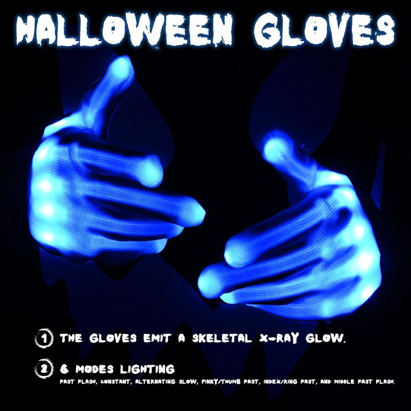 2025 New Halloween LED Mask Scary LED Skeleton Mask Purge Hacker Mask Glow in The Dark Mask for Halloween Costume Party