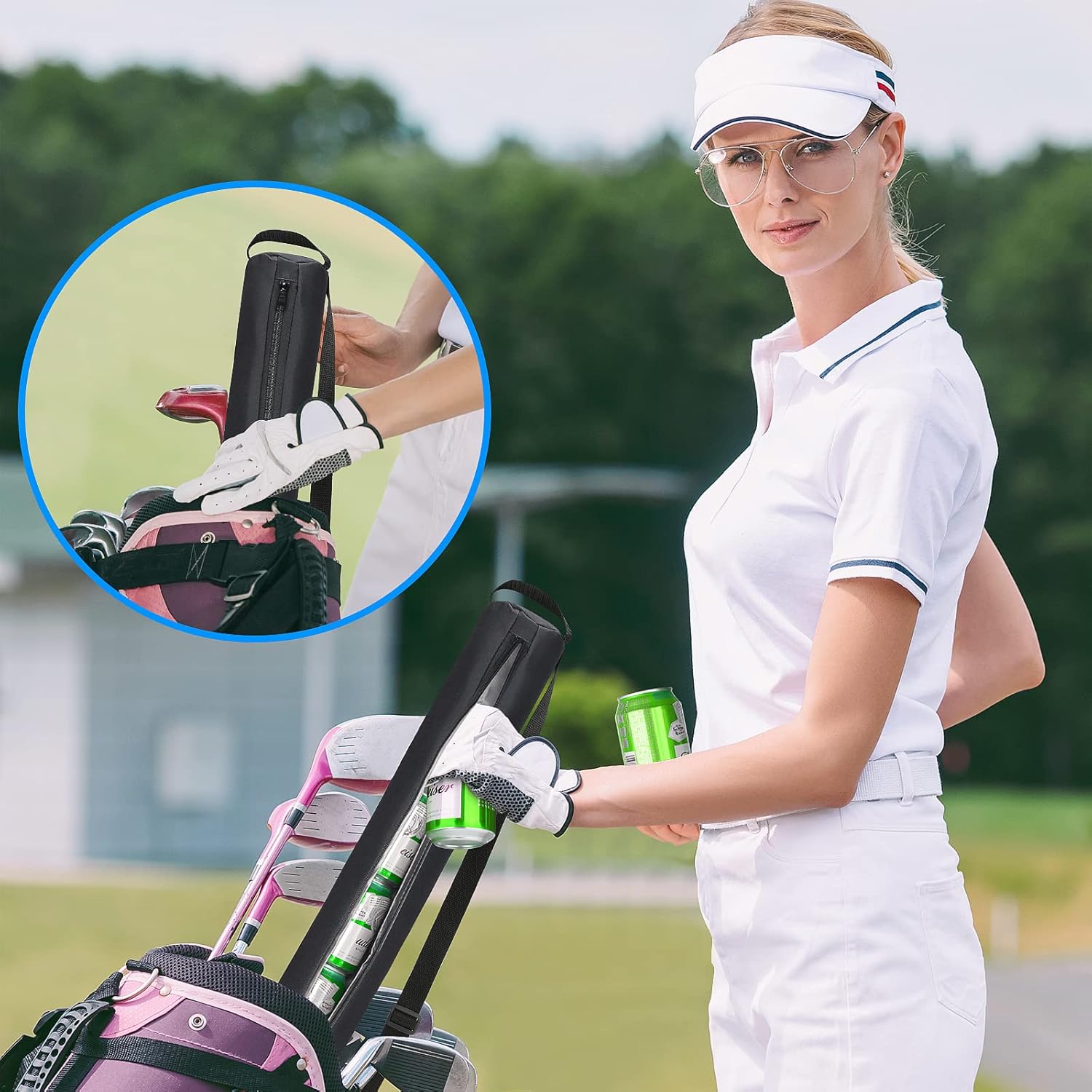 Beer Sleeve for Golf Bag