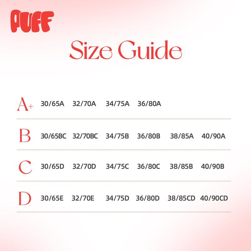 Puff #1 Push-up Sticky Bra – Waterproof & Sweat-proof, Portable, Reusable, Washable, Essential for Travel Women's Wear with Storage Board & Replaceable Adhesive Pads