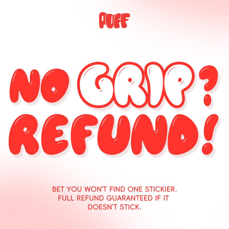 Puff #1 Push-up Sticky Bra – Waterproof & Sweat-proof, Portable, Reusable, Washable, Essential for Travel Women's Wear with Storage Board & Replaceable Adhesive Pads