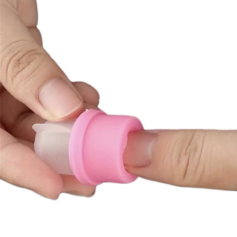 Henna Cups 10 Pcs Set - Pink Cups for Nail Beauty - Make Your Hands Pretty with Henna Manicure Cosmetic Polish