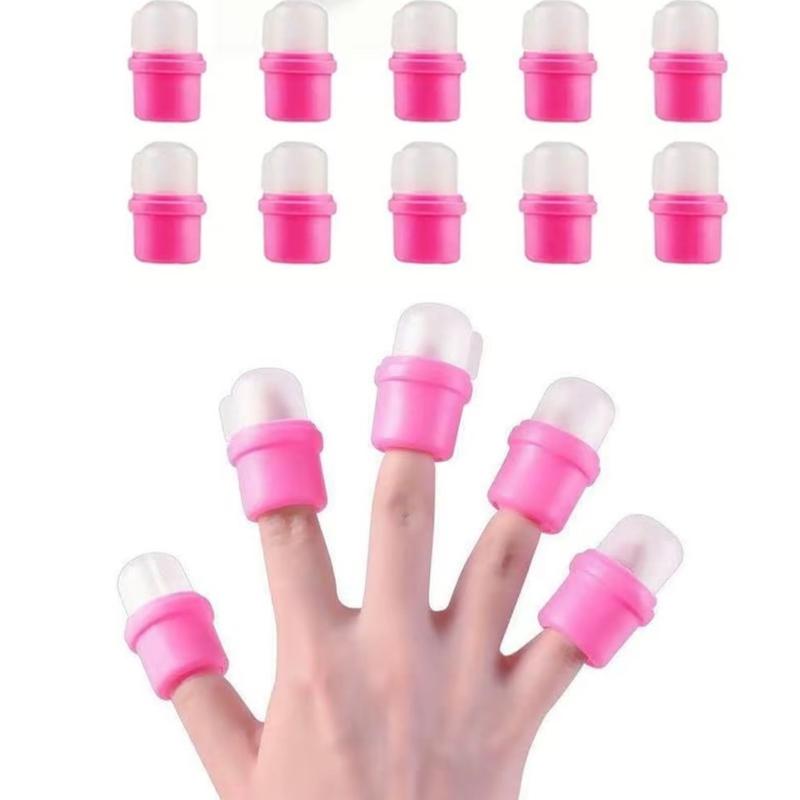 Henna Cups 10 Pcs Set - Pink Cups for Nail Beauty - Make Your Hands Pretty with Henna Manicure Cosmetic Polish