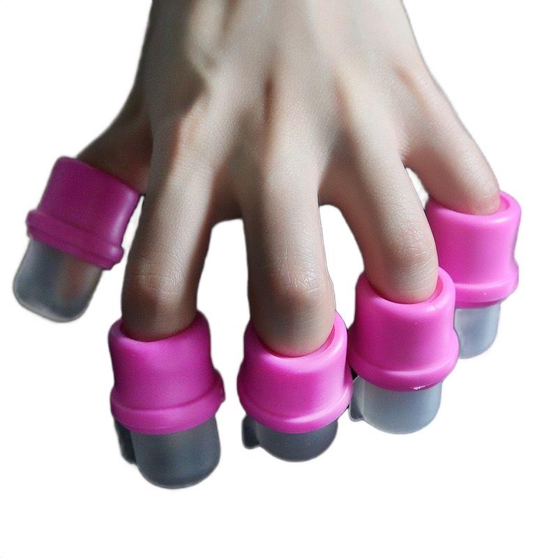 Henna Cups 10 Pcs Set - Pink Cups for Nail Beauty - Make Your Hands Pretty with Henna Manicure Cosmetic Polish
