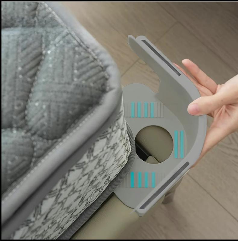 Secure Sheet Holder with Heavy-Duty Mattress Straps Universal Fit Easy One-Time Installation Set of 4 Plastic Bedsheet Clip