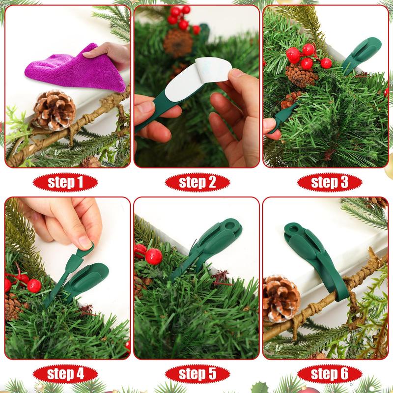 12 Pcs Christmas Garland Hook