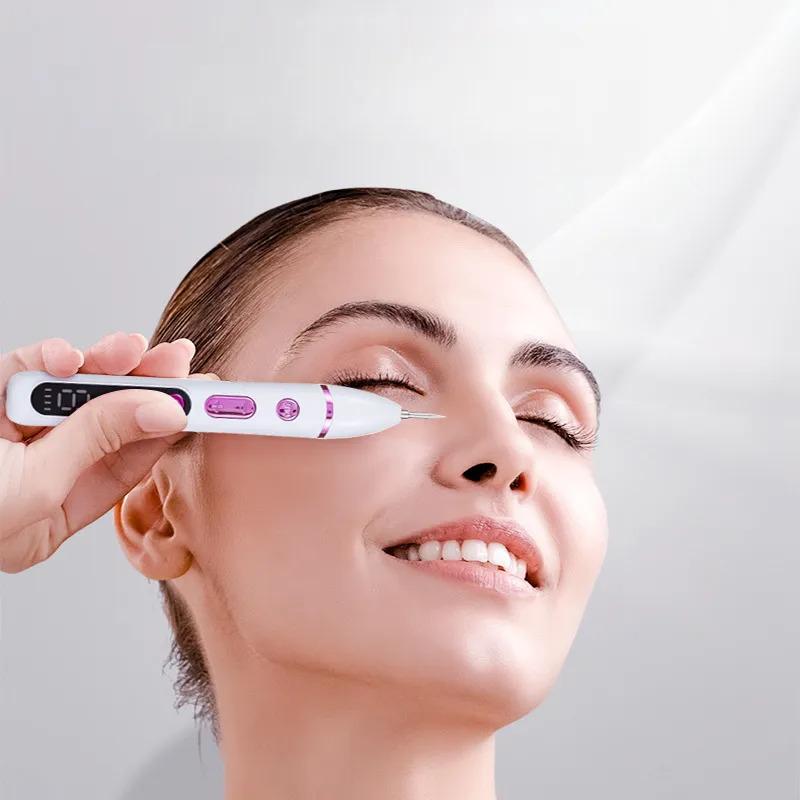 LCD Beauty Pen - Rejuvenating Facial Massager with Ultrasonic Vibrations for Fine Lines & Circulation - Portable Travel Design - Perfect Gift for Birthdays & Holidays