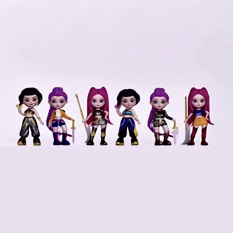 6-Piece Figurine Set – Anime Model Toy Decorations, perfect for home collections and office desk display. An excellent gift choice for Christmas and New Year.