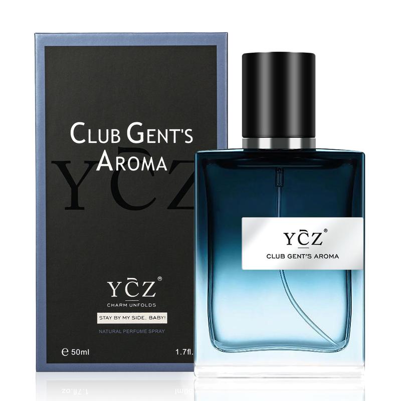 YCZ CLUB GENT'S AROMA Eau de Parfum 50ml Full Size Bold Floral Scent for Nightclub Long-Lasting Fragrance 60-Month Shelf Life Perfect Gift for Nightlife Enthusiasts Edp Tester