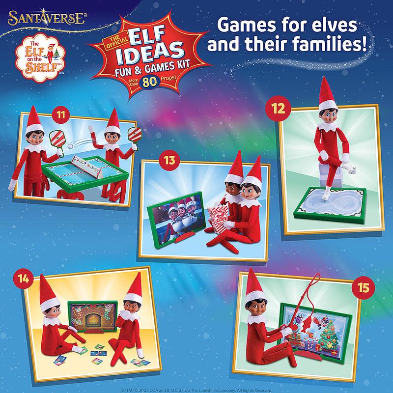 Polar Props™ The Official Elf Ideas Fun & Games Kit