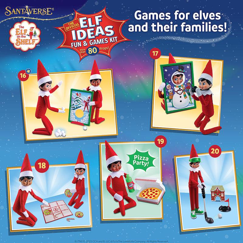 Polar Props™ The Official Elf Ideas Fun & Games Kit