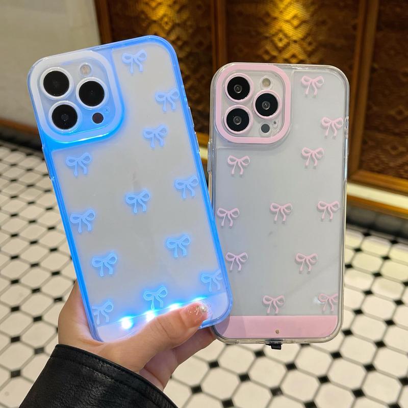 Vibrant LED Bowknot Phone Case,