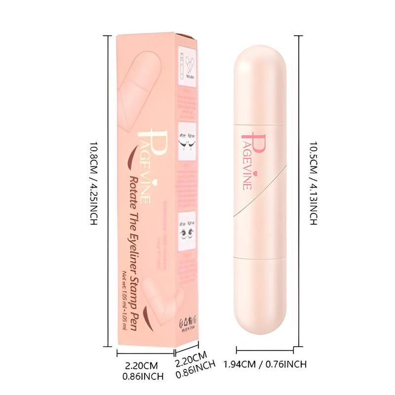 Rotating Eyeliner Stamp Pen – Dual-Head Design with Wing Stamp, Quick-Dry, Long-Lasting, Smudge-Proof for Easy Cat Eye, Sharp Winged Lines & All-Day Makeup WearRotating Eyeliner Stamp Pen – Dual-Head Design with Wing Stamp, Quick-Dry, Long-Lasting, S