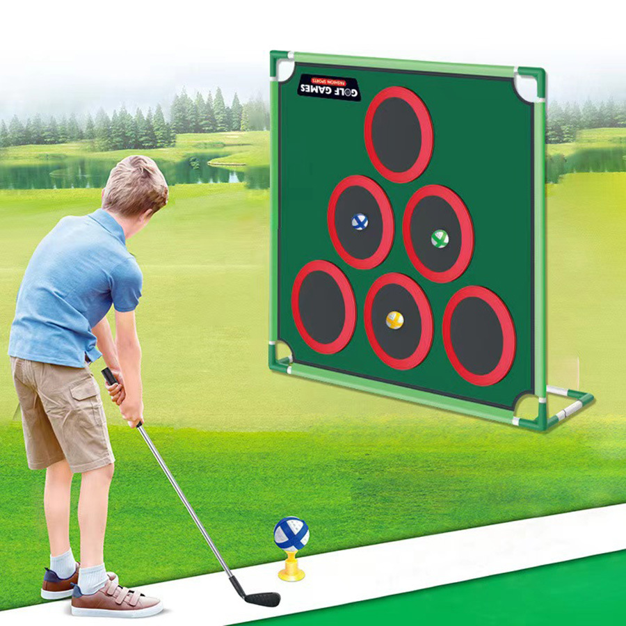Children's Golf Practice Target Game Set for Indoor & Outdoor Use