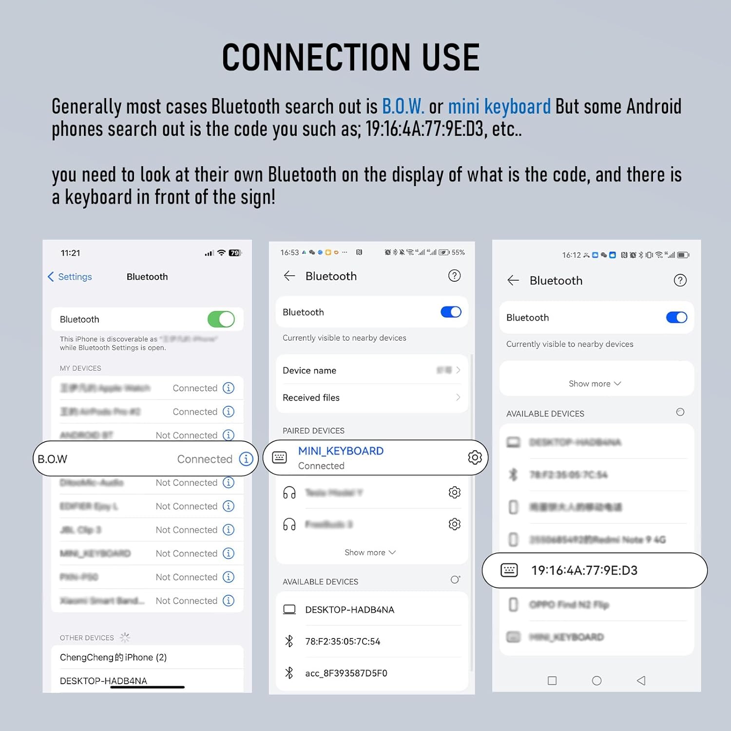 SIKAI CASE Foldable Bluetooth Keyboard with Magnetic Stand,Aluminum Alloy