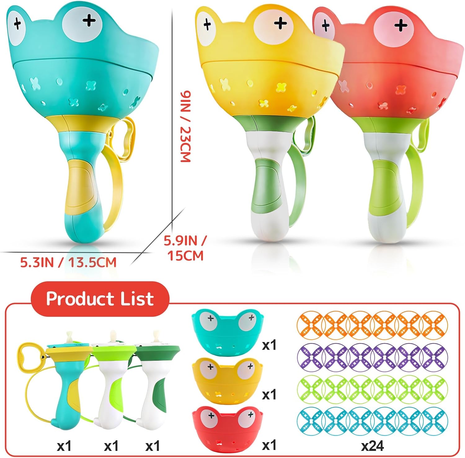 Outside Toys for Kids Ages 4-8 - Manual Capture Catching Game - Toddler Chasing Toy for Boys & Girls, Ages 3-7