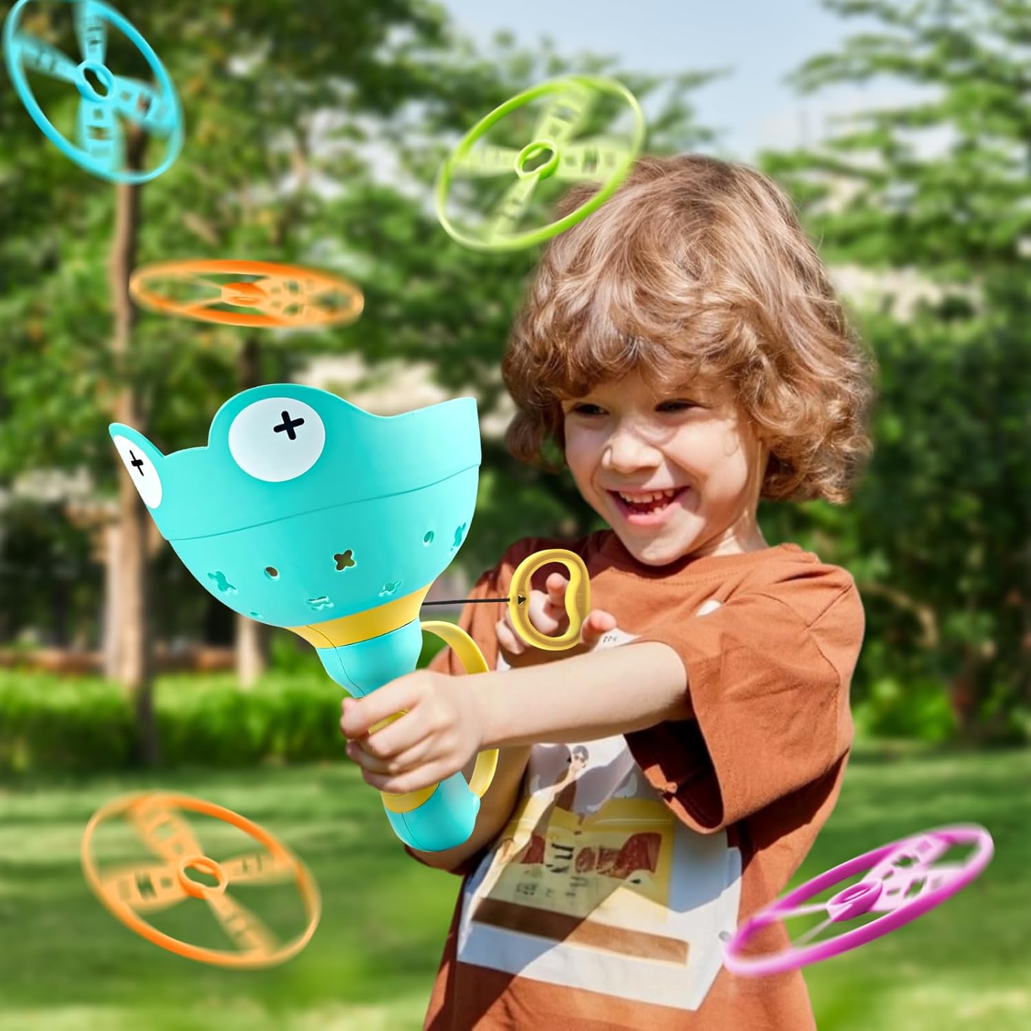Outside Toys for Kids Ages 4-8 - Manual Capture Catching Game - Toddler Chasing Toy for Boys & Girls, Ages 3-7