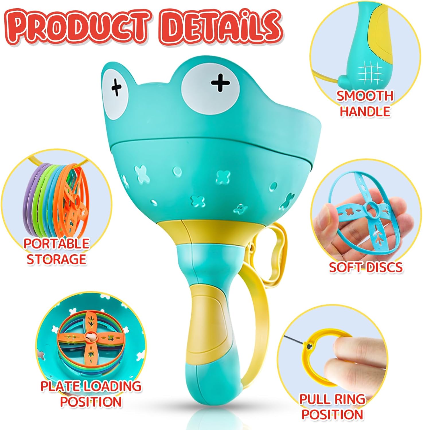 Outside Toys for Kids Ages 4-8 - Manual Capture Catching Game - Toddler Chasing Toy for Boys & Girls, Ages 3-7