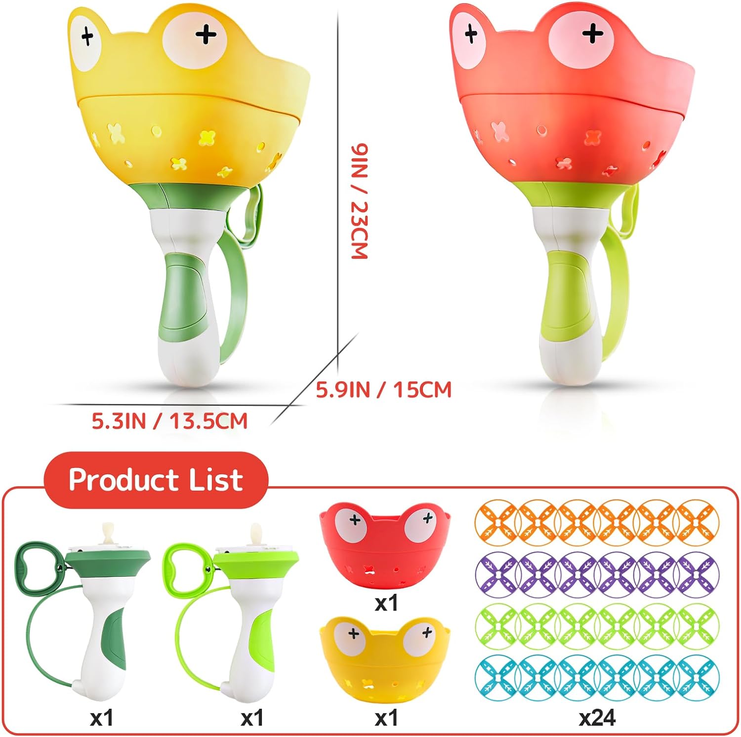 Outside Toys for Kids Ages 4-8 - Manual Capture Catching Game - Toddler Chasing Toy for Boys & Girls, Ages 3-7