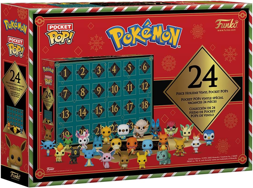 Advent Calendar: 24 Days of Surprises - Collectible Vinyl Mini Figures - Mystery Box