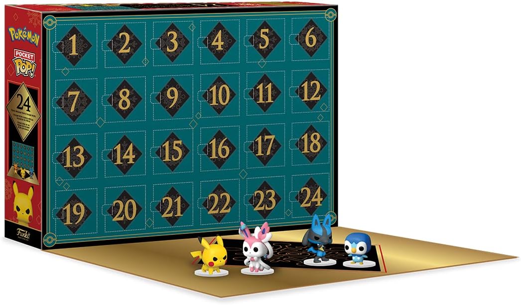 Advent Calendar: 24 Days of Surprises - Collectible Vinyl Mini Figures - Mystery Box