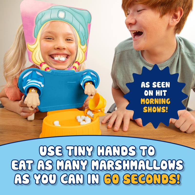 Marshmallow Madness Board Game – Hilarious Family Board Games for Kids & Adults,