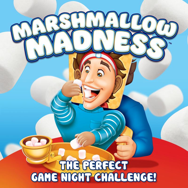 Marshmallow Madness Board Game – Hilarious Family Board Games for Kids & Adults,