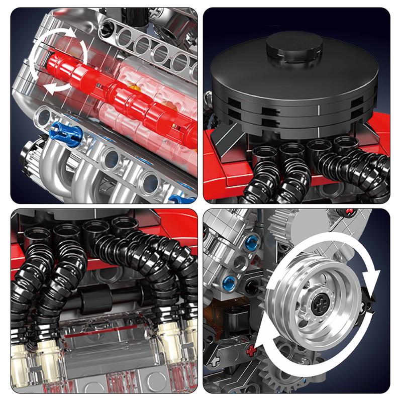 Build Your Own V8 Engine - 487 Pieces of Pure Engineering Magic! 🔧
