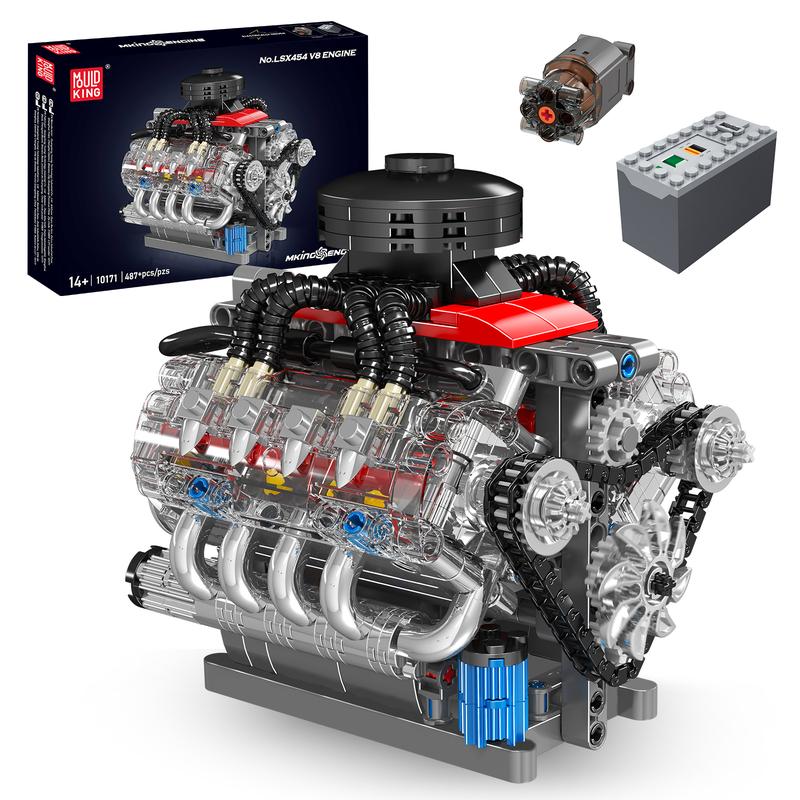Build Your Own V8 Engine - 487 Pieces of Pure Engineering Magic! 🔧
