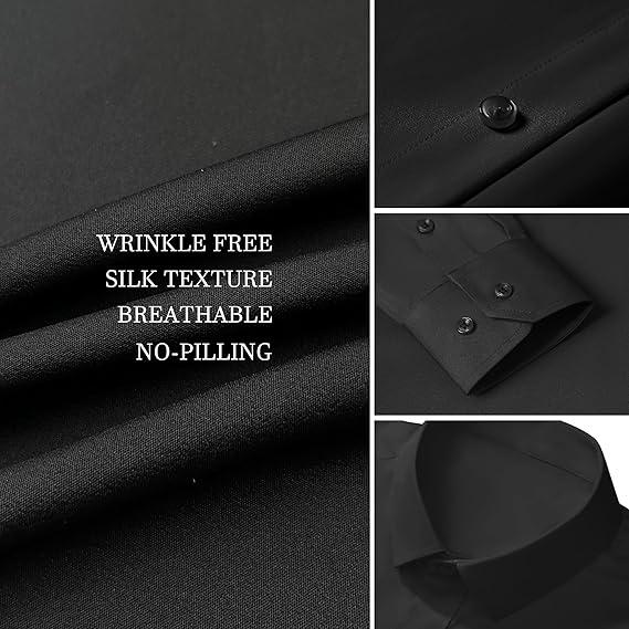 ElencoCo Men's Super Stretchy Dress Shirt: Where Tailored Style Meets Athletic Comfort