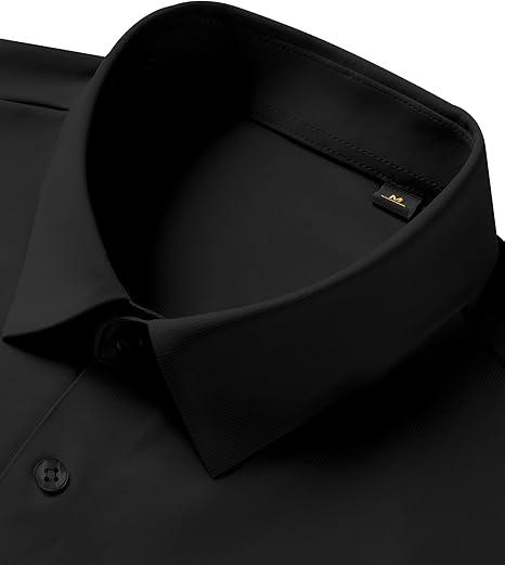 ElencoCo Men's Super Stretchy Dress Shirt: Where Tailored Style Meets Athletic Comfort