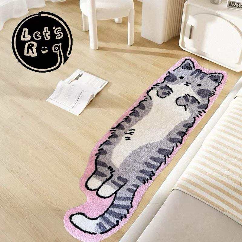 Let's Rug Cute Cat Tufted Rug 20
