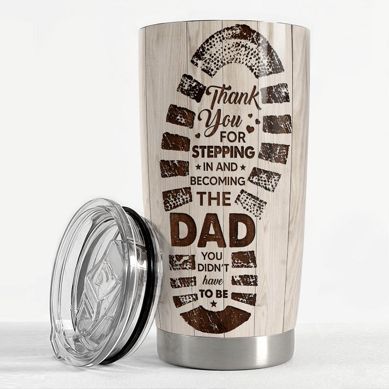 Sandjest Bonus Dad 20oz Tumbler with Lid,