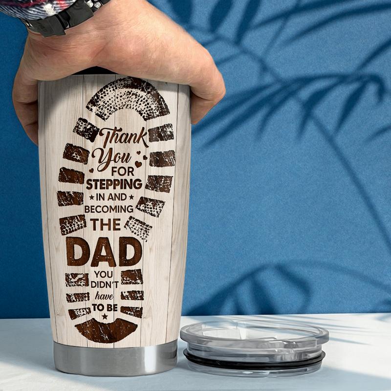 Sandjest Bonus Dad 20oz Tumbler with Lid,