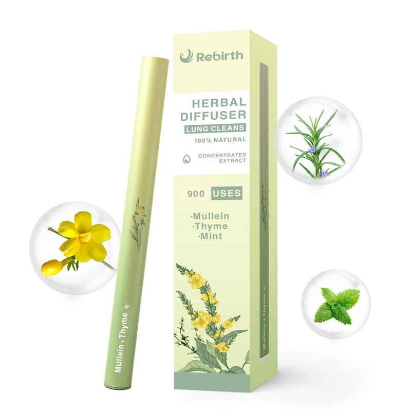 Watermelon Mint Lavender Extracts for Lung Detoxification & Oral Air Freshening Herbal Diffusion Pen Relaxation Stick Solution
